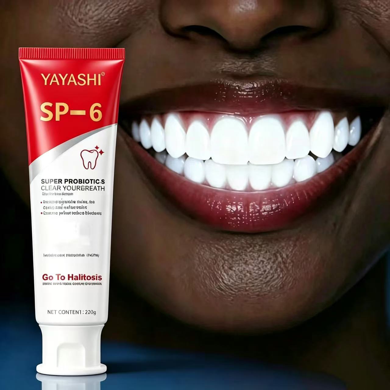 Teeth Whitening Toothpaste - Sp-6 Probiotic Toothpaste Brightening Mint Fresh