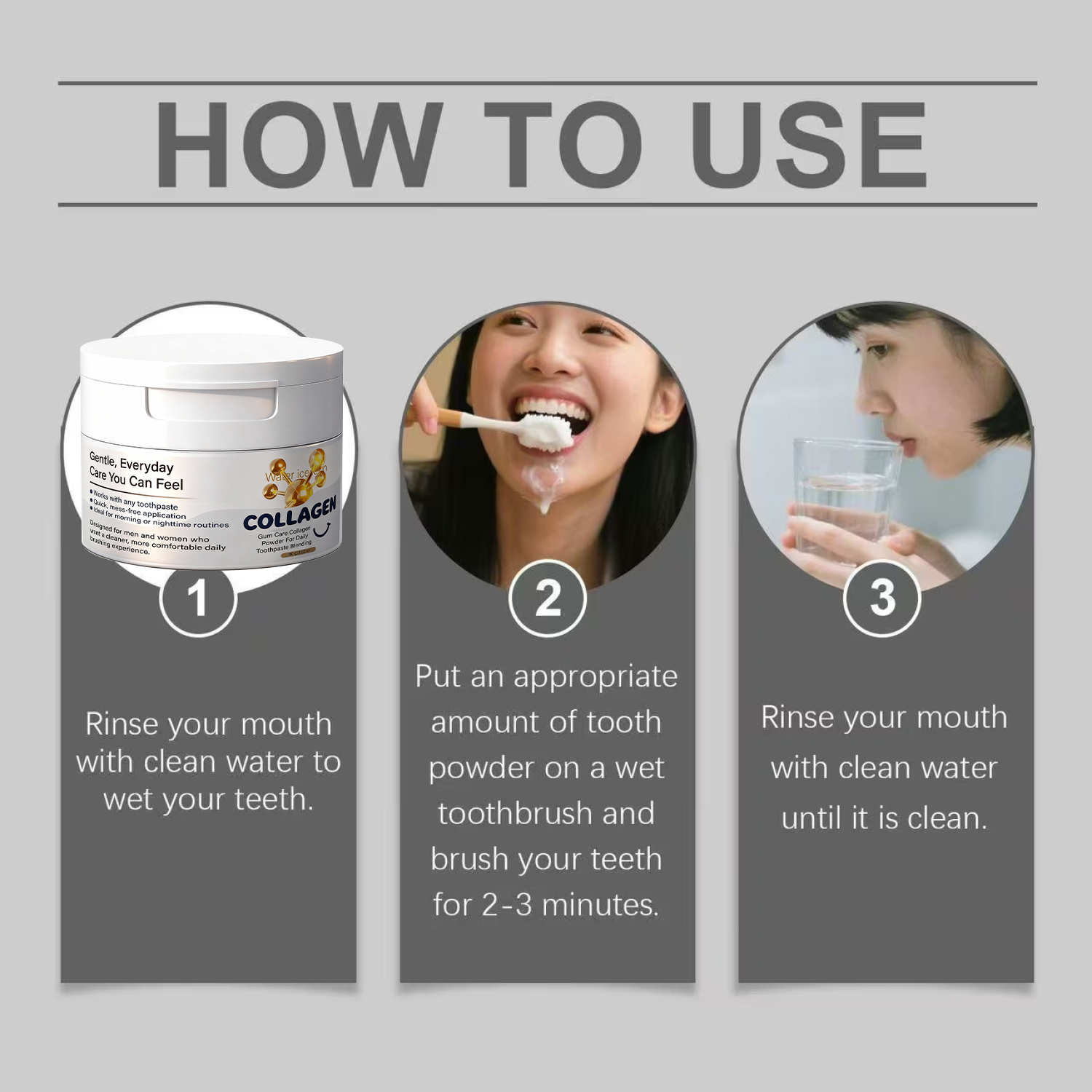 Gum Care Collagen Powder for T - Teeth Whitening Zimba review and price
