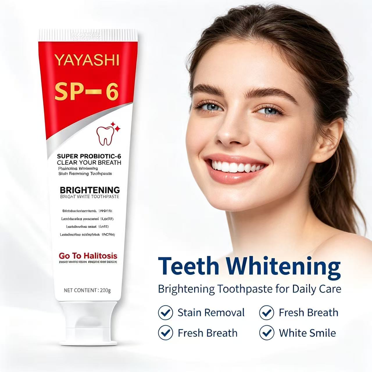Sp-6 Probiotic Toothpaste Brig - Teeth Whitening Toothpaste review and price