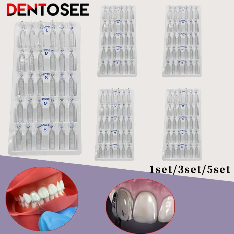 1Set/3Set/5Set Dental Veneer M - Teeth Whitening Moulds review and price