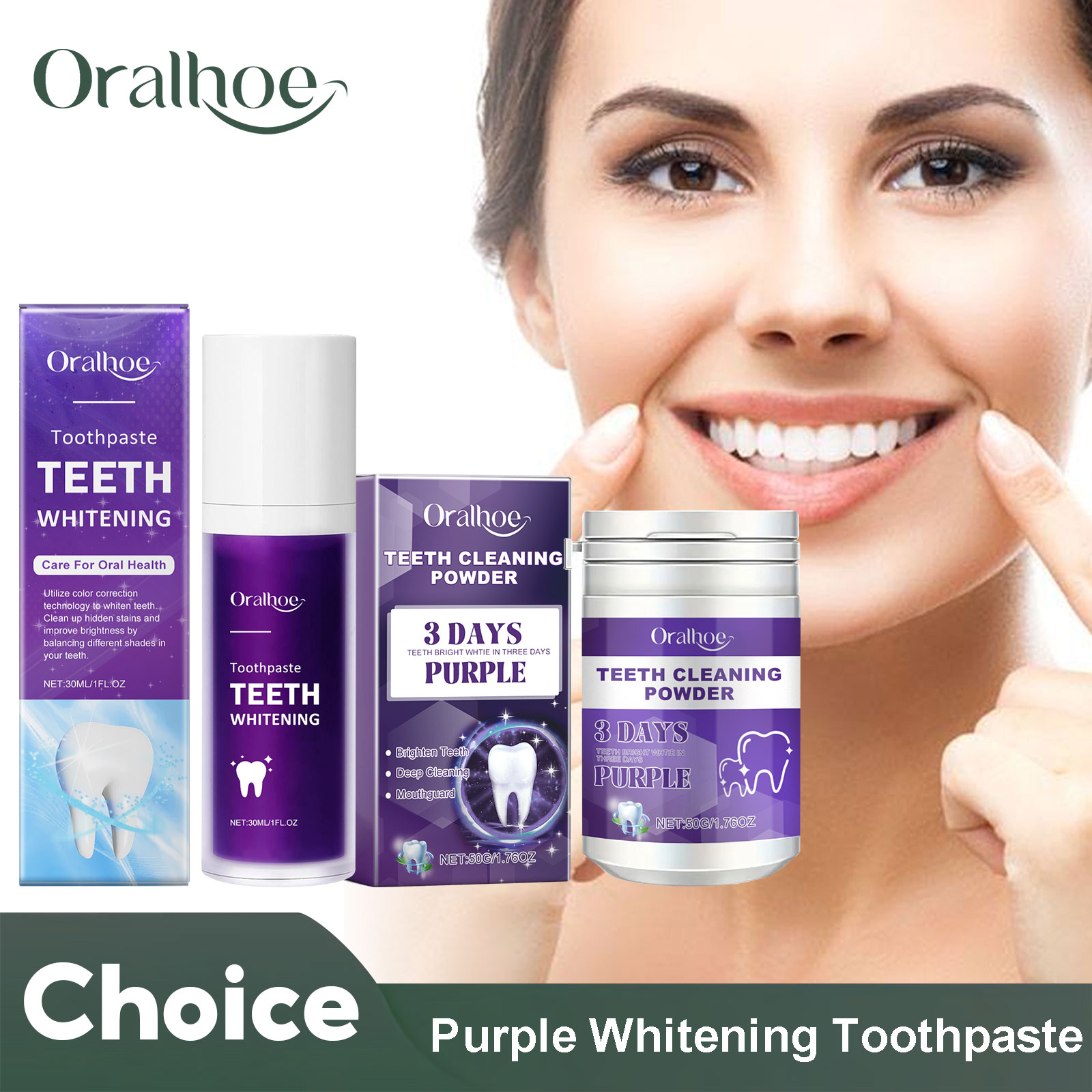 Purple Corrector Teeth Whiteni - Teeth Whitening Zimba review and price