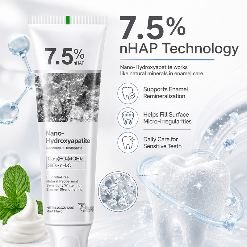 5/6Pcs 7.5% nHAP Nano Hydroxya - Hydroxyapatite Toothpaste review and price