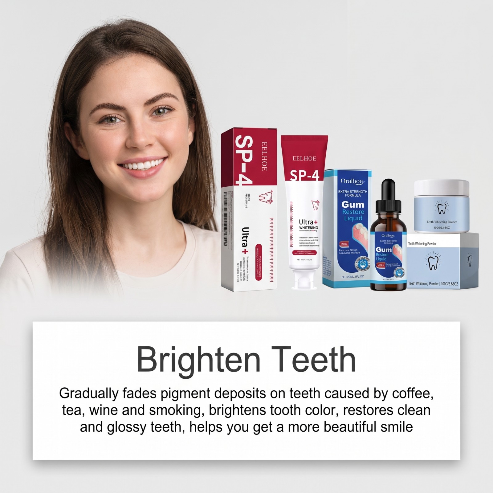 Oral Care Combo Set Whitening  - Teeth Whitening Gel Peroxide review and price