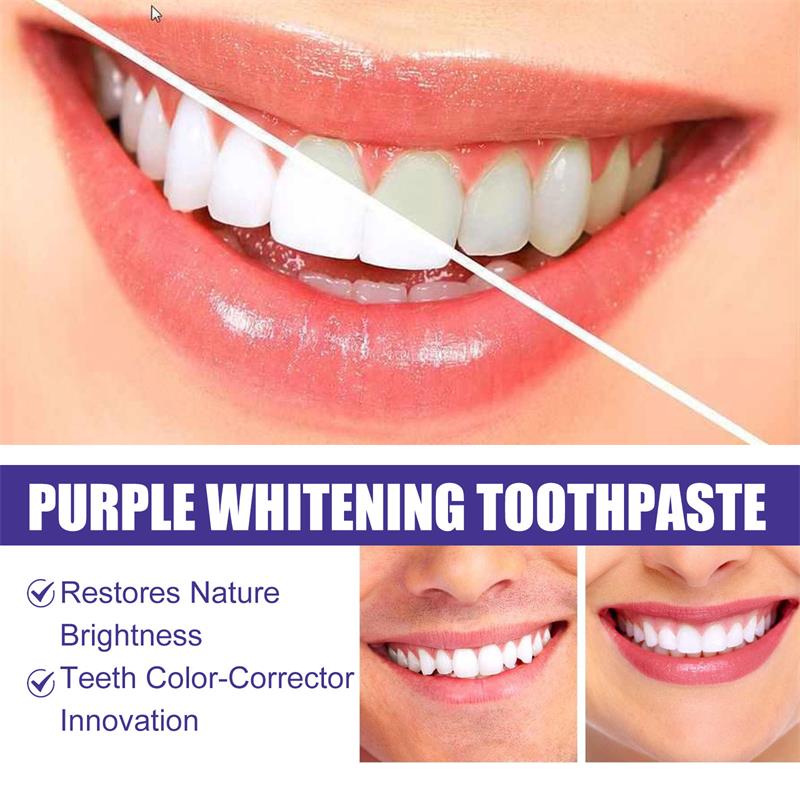 9D Purple Teeth Whitening Toot - Teeth Whitening Toothpaste review and price