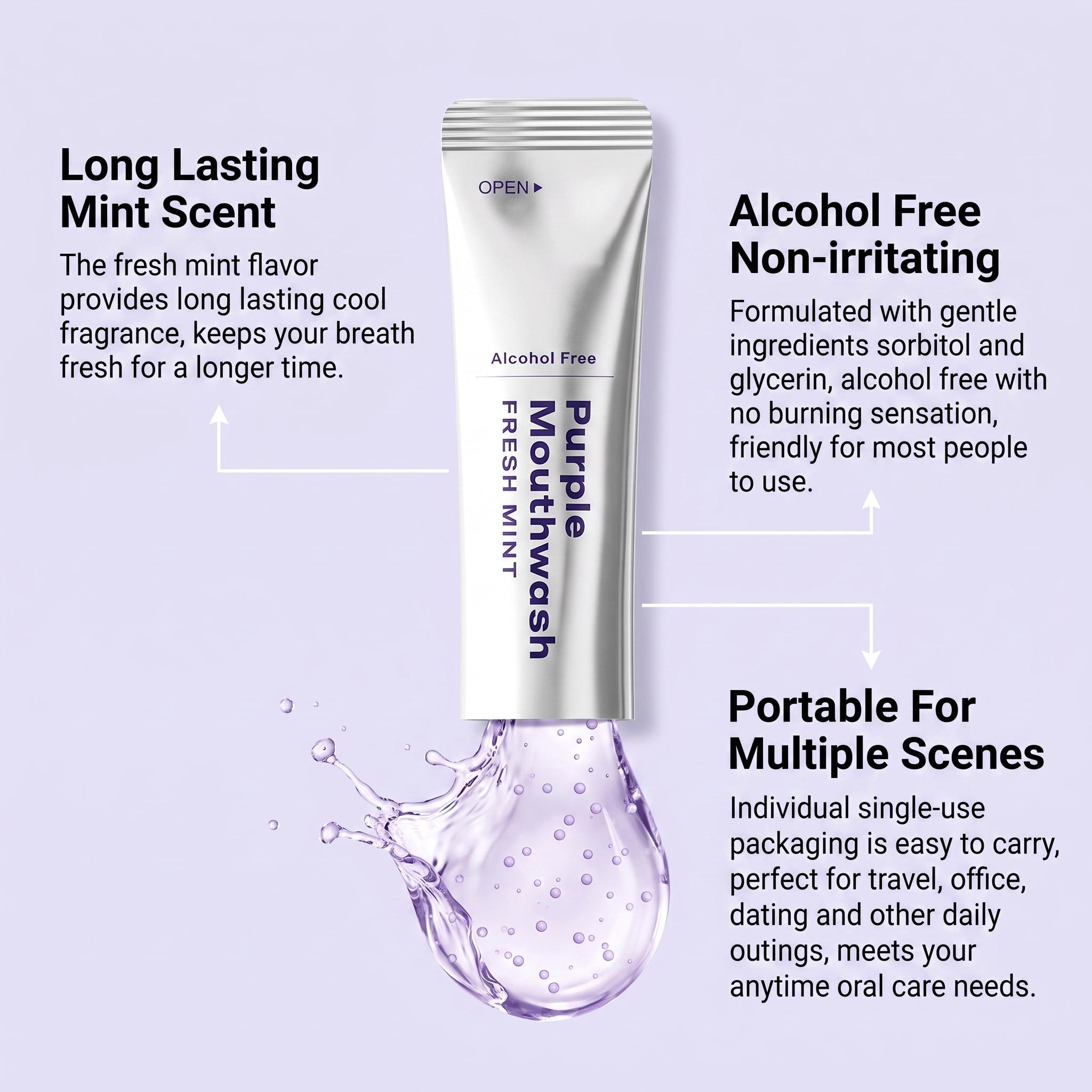 20Pack Purple Mouthwash For Te - Teeth Whitening Xylitol review and price
