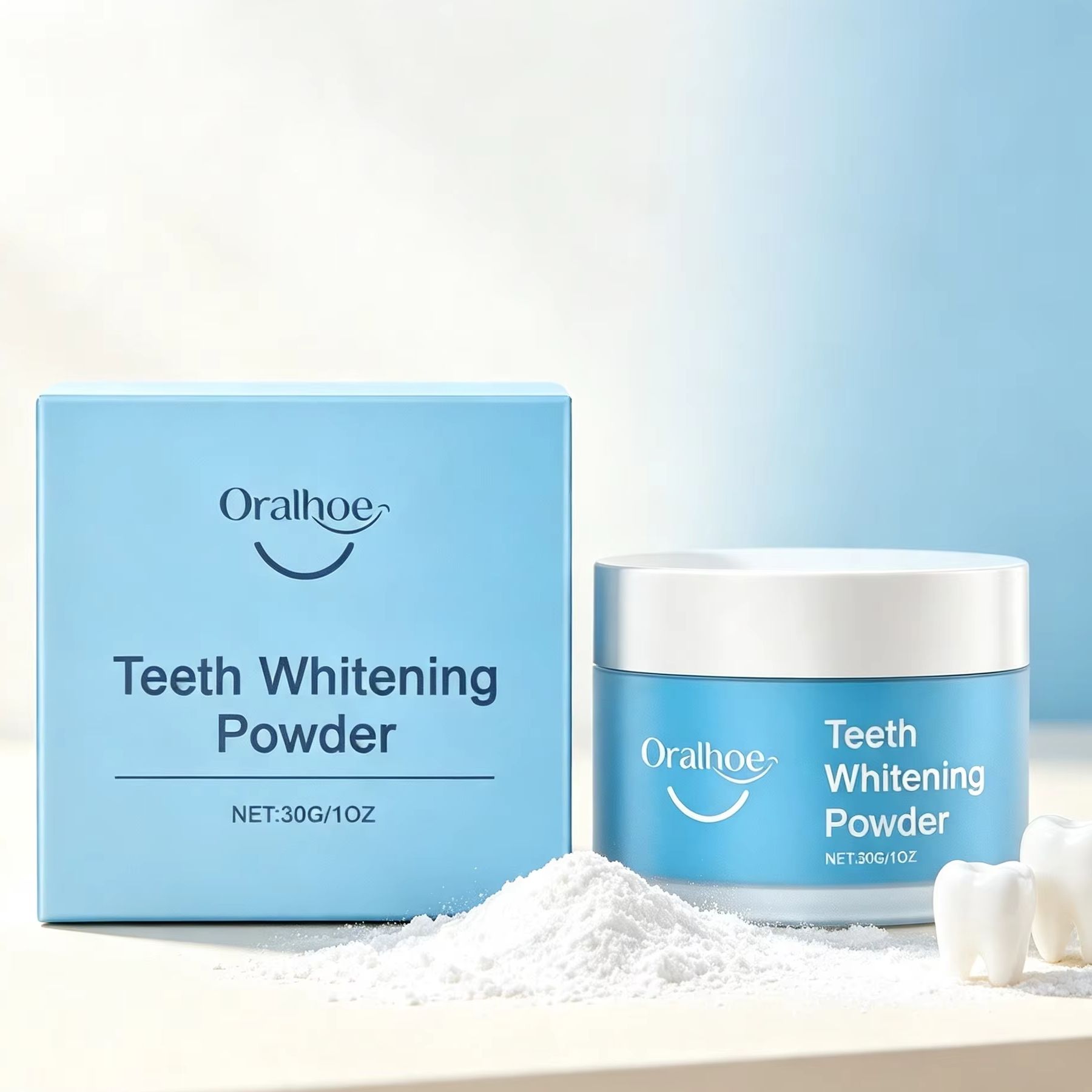 Oralhoe Tooth Powder for Brush - Teeth Whitening Zimba review and price