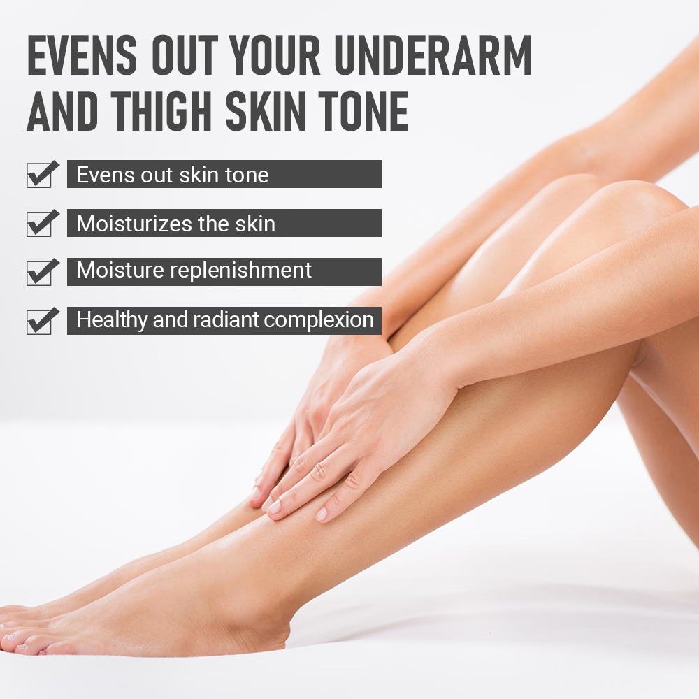 Inner Thigh Black Removing Cre - Charcoal Whitening Paste review and price