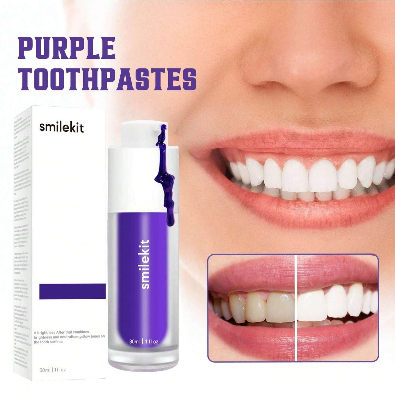 Effective Purple Corrector Ser - Teeth Whitening Xylitol review and price