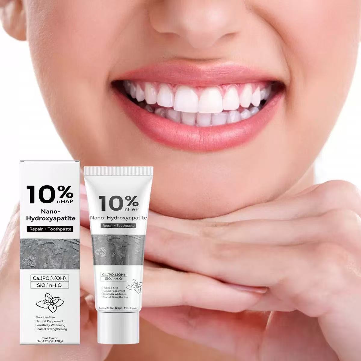 10% Nano Hydroxyapatite Whiten - Hydroxyapatite Toothpaste review and price