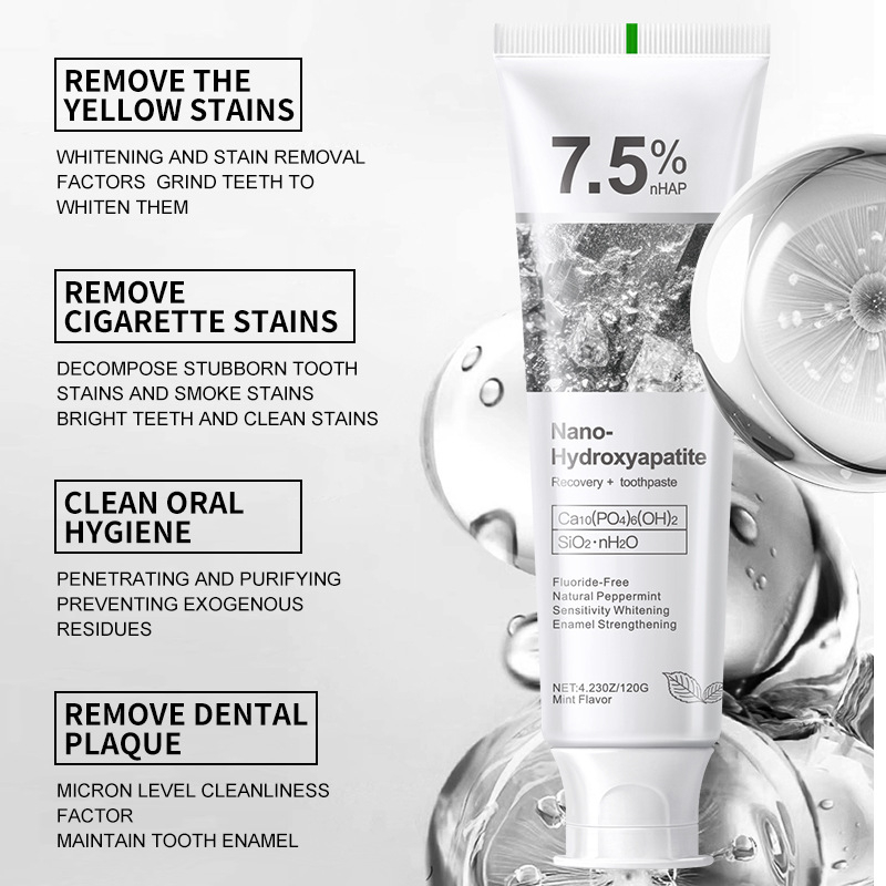 7.5% Hydroxyapatite Probiotic  - Hydroxyapatite Toothpaste review and price