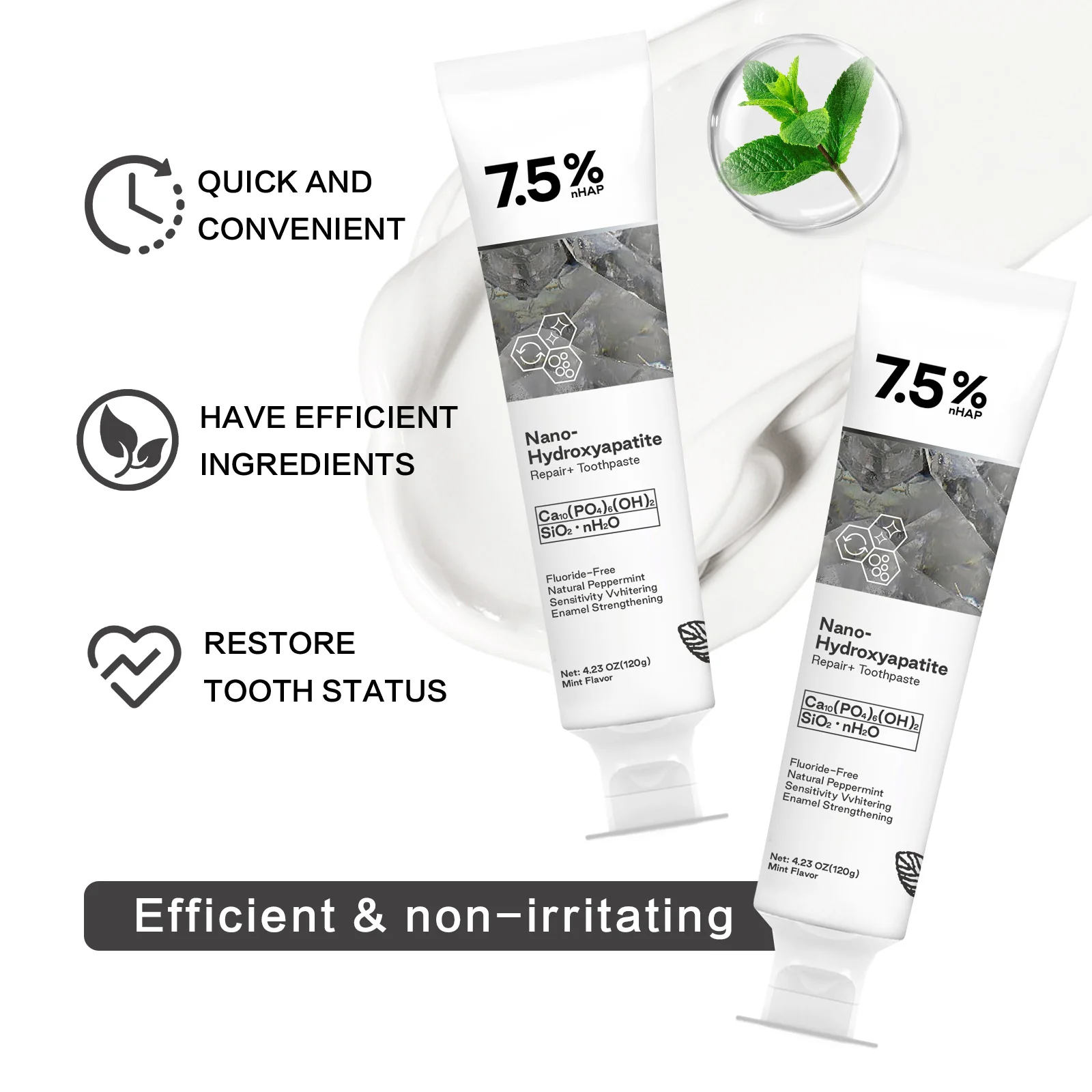 120g Nano Hydroxyapatite Tooth - Hydroxyapatite Toothpaste review and price