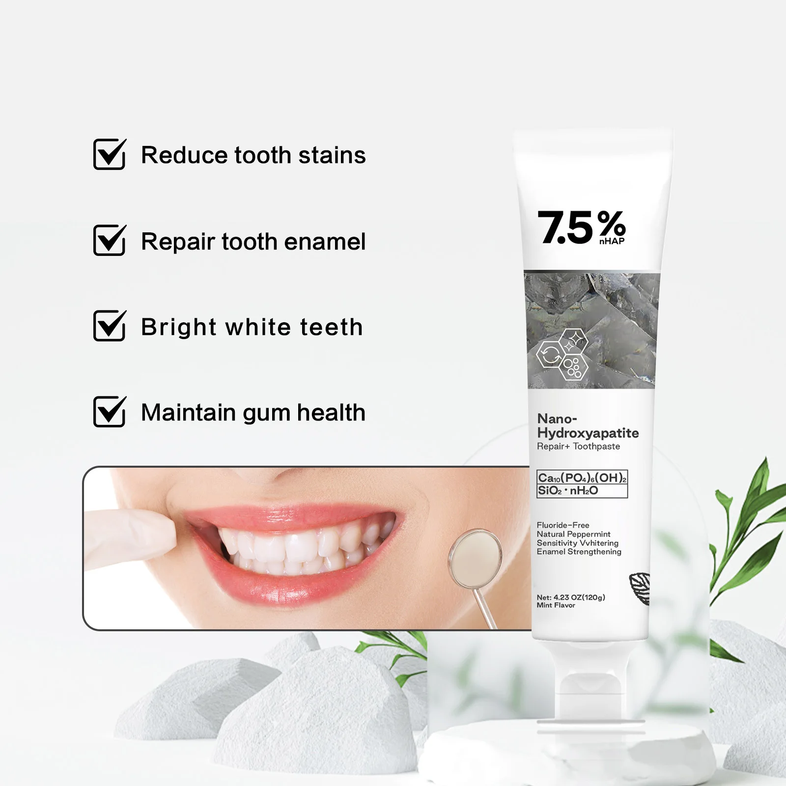 120g Nano Hydroxyapatite Tooth - Hydroxyapatite Toothpaste review and price